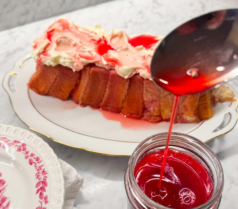 My Family Strawberry Charlotte is deliciously simple