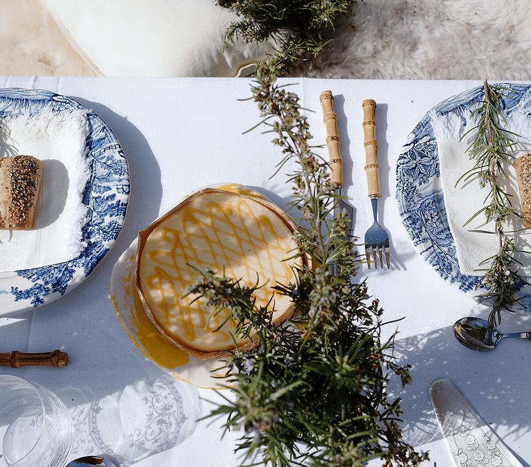 A Riviera-Inspired Easter Table Styling