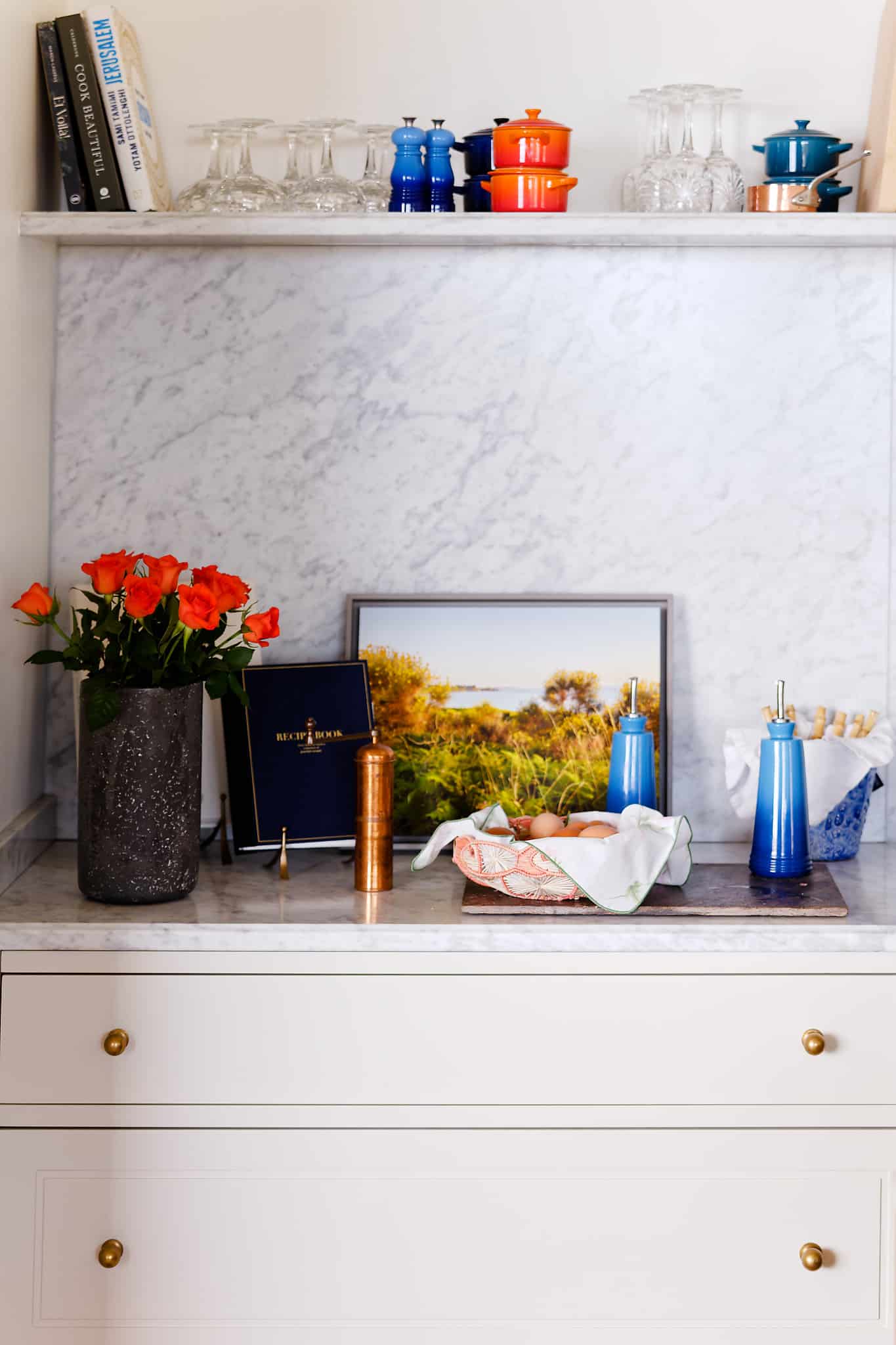 easter hosting at home natural eggs centerpiece in ceramic bowl